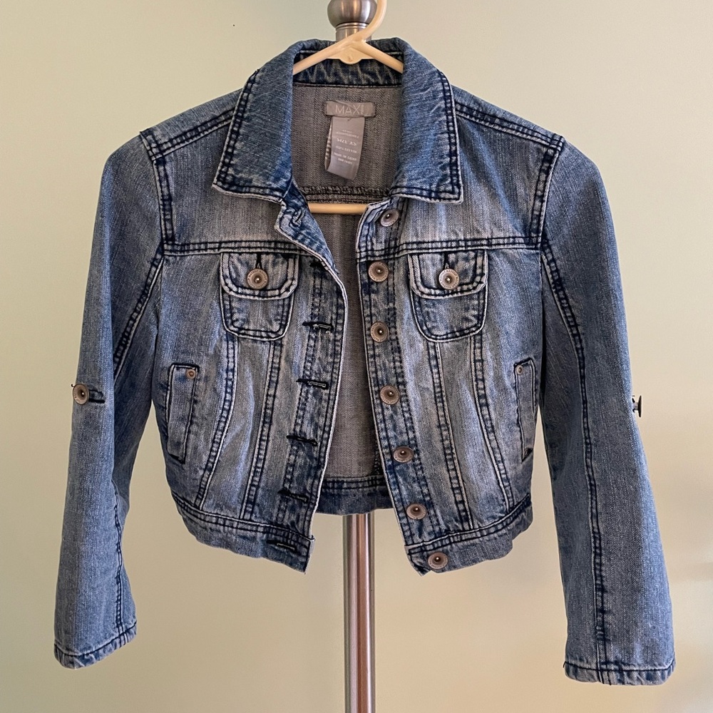 Cropped Jean jacket